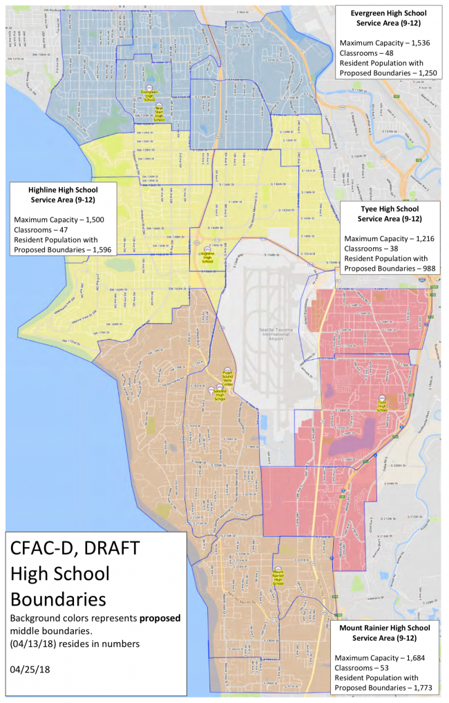Committee recommends boundary plan to Highline school board